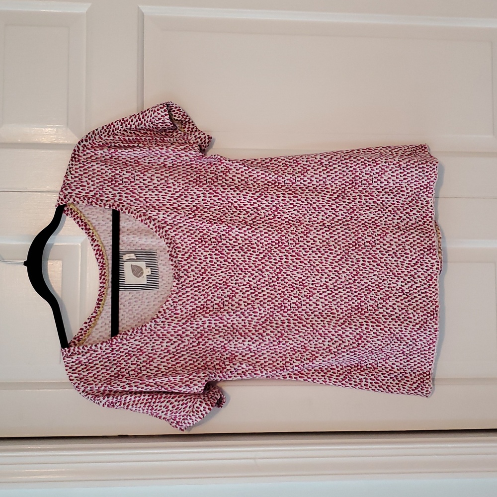 Anthropologie Lilka Short Sleeve Top S/M - Picture 4 of 10